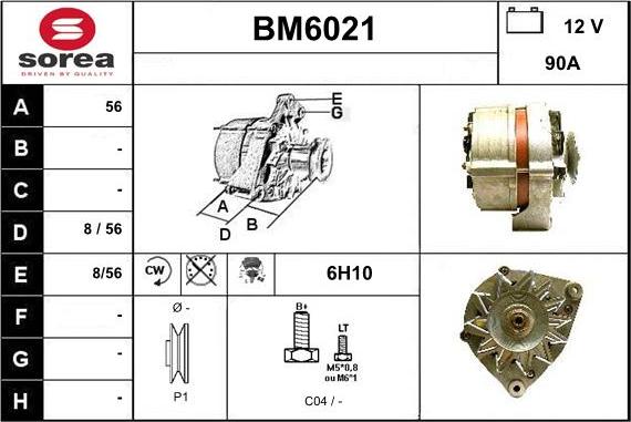 Sera BM6021 - Ģenerators adetalas.lv