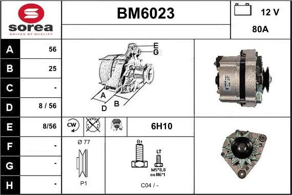 Sera BM6023 - Ģenerators adetalas.lv