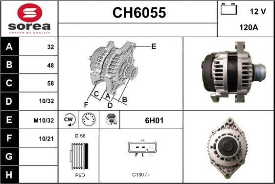 Sera CH6055 - Ģenerators adetalas.lv