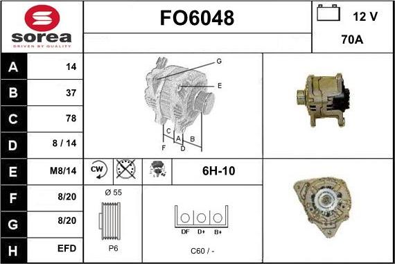 Sera FO6048 - Ģenerators adetalas.lv