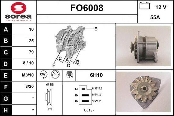 Sera FO6008 - Ģenerators adetalas.lv