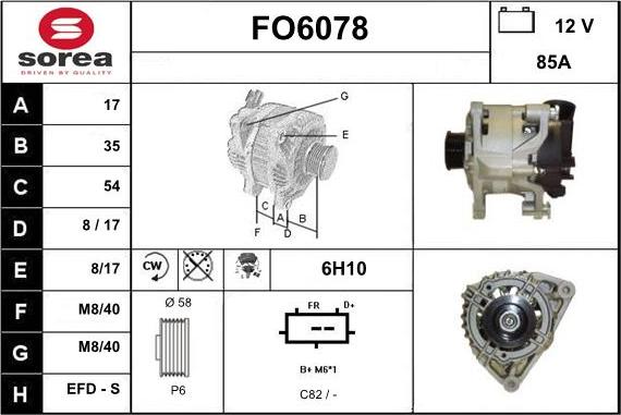 Sera FO6078 - Ģenerators adetalas.lv