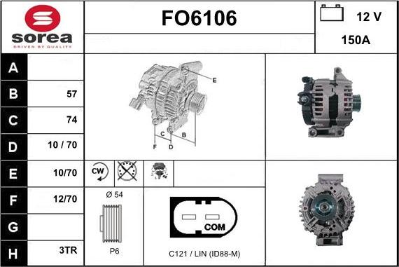 Sera FO6106 - Ģenerators adetalas.lv