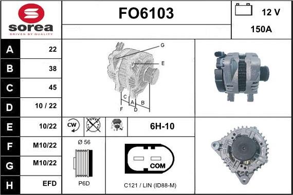 Sera FO6103 - Ģenerators adetalas.lv