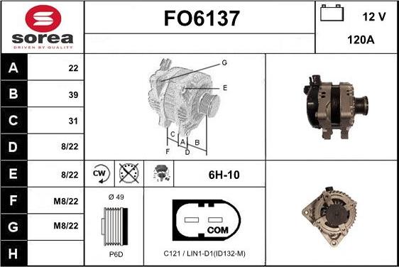 Sera FO6137 - Ģenerators adetalas.lv