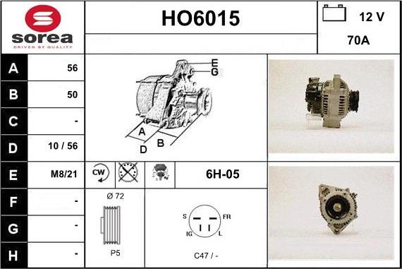 Sera HO6015 - Ģenerators adetalas.lv