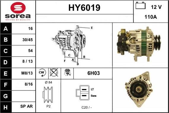 Sera HY6019 - Ģenerators adetalas.lv