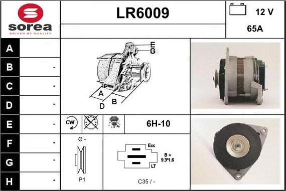 Sera LR6009 - Ģenerators adetalas.lv