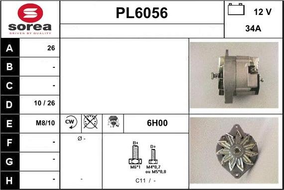 Sera PL6056 - Ģenerators adetalas.lv