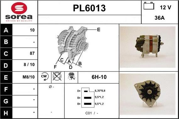 Sera PL6013 - Ģenerators adetalas.lv