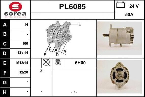 Sera PL6085 - Ģenerators adetalas.lv