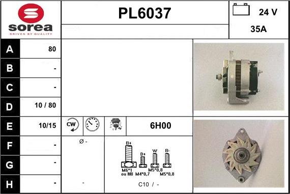 Sera PL6037 - Ģenerators adetalas.lv