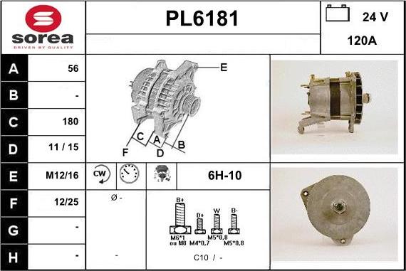 Sera PL6181 - Ģenerators adetalas.lv