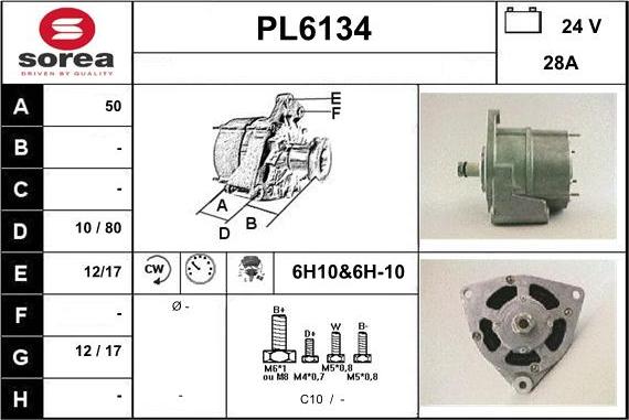 Sera PL6134 - Ģenerators adetalas.lv