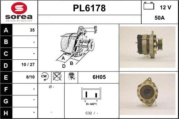 Sera PL6178 - Ģenerators adetalas.lv