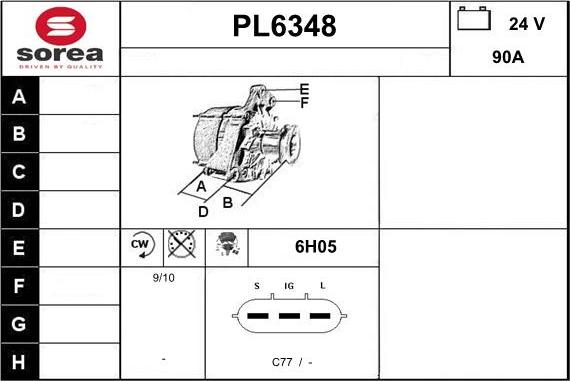 Sera PL6348 - Ģenerators adetalas.lv