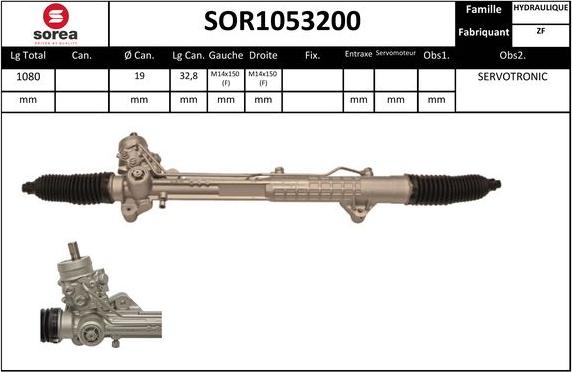 Sera SOR1053200 - Stūres mehānisms adetalas.lv