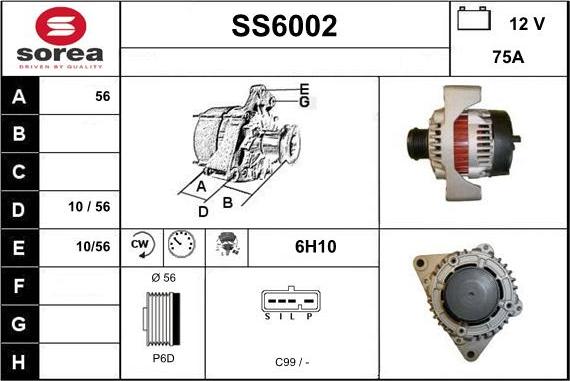 Sera SS6002 - Ģenerators adetalas.lv