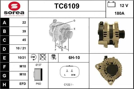 Sera TC6109 - Ģenerators adetalas.lv