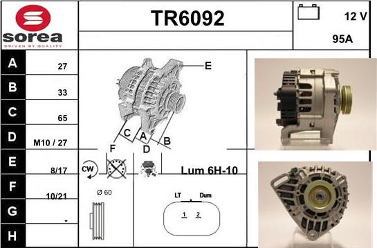 Sera TR6092 - Ģenerators adetalas.lv