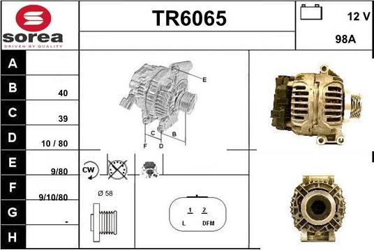 Sera TR6065 - Ģenerators adetalas.lv