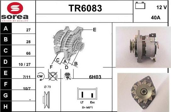 Sera TR6083 - Ģenerators adetalas.lv