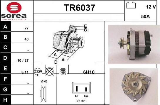 Sera TR6037 - Ģenerators adetalas.lv