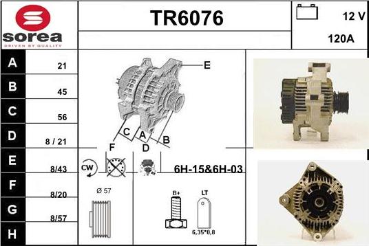 Sera TR6076 - Ģenerators adetalas.lv