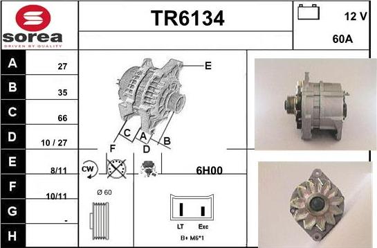 Sera TR6134 - Ģenerators adetalas.lv