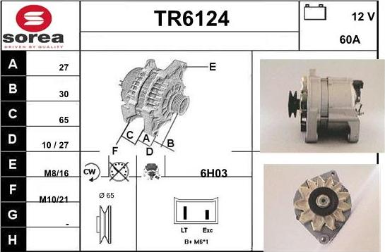 Sera TR6124 - Ģenerators adetalas.lv