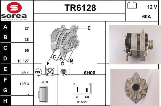 Sera TR6128 - Ģenerators adetalas.lv