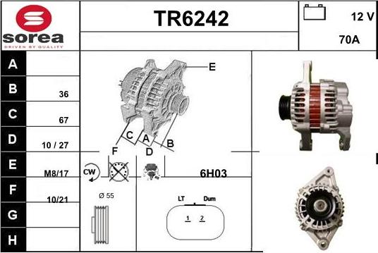 Sera TR6242 - Ģenerators adetalas.lv