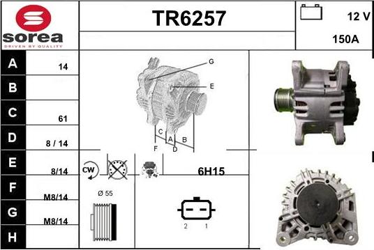 Sera TR6257 - Ģenerators adetalas.lv