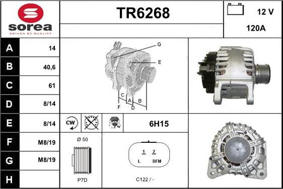 Sera TR6268 - Ģenerators adetalas.lv