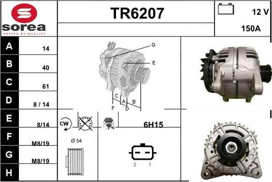 Sera TR6207 - Ģenerators adetalas.lv