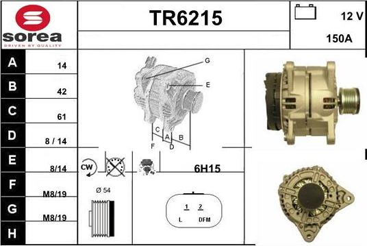 Sera TR6215 - Ģenerators adetalas.lv