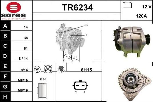 Sera TR6234 - Ģenerators adetalas.lv