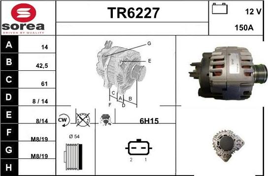 Sera TR6227 - Ģenerators adetalas.lv