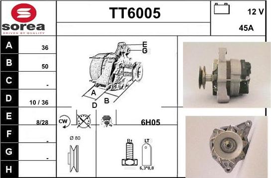 Sera TT6005 - Ģenerators adetalas.lv