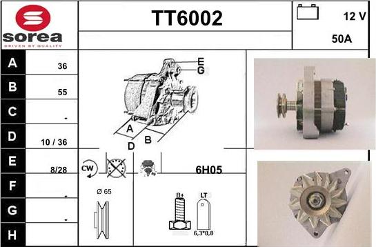 Sera TT6002 - Ģenerators adetalas.lv