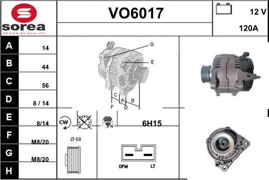 Sera VO6017 - Ģenerators adetalas.lv