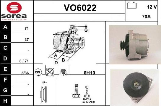 Sera VO6022 - Ģenerators adetalas.lv