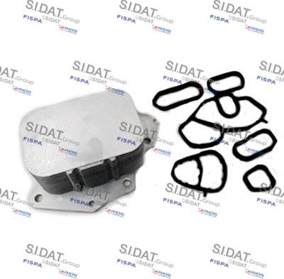 Sidat 590051 - Eļļas radiators, Motoreļļa adetalas.lv