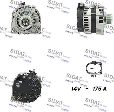 Sidat A12BH0974 - Ģenerators adetalas.lv