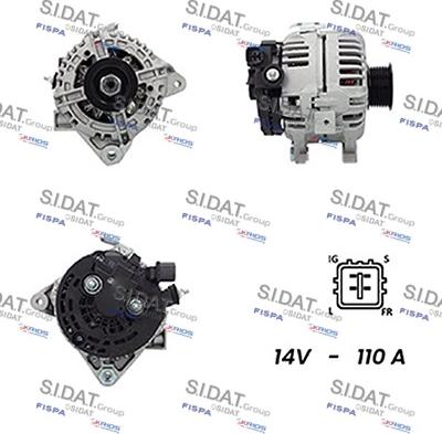 Sidat A12BH0484A2 - Ģenerators adetalas.lv