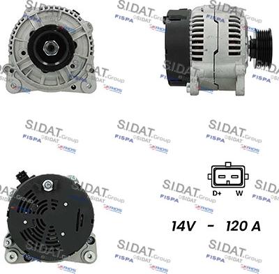 Sidat A12BH0527A2 - Ģenerators adetalas.lv