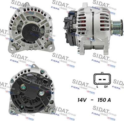 Sidat A12BH0577A2 - Ģenerators adetalas.lv