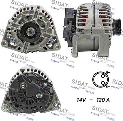 Sidat A12BH0068A2 - Ģenerators adetalas.lv