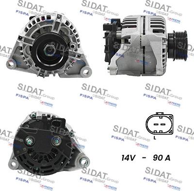 Sidat A12BH0039A2 - Ģenerators adetalas.lv