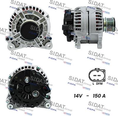 Sidat A12BH0843A2 - Ģenerators adetalas.lv